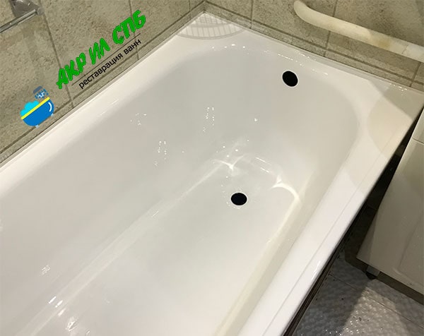 Реставрация ванны жидким акрилом Ecovanna