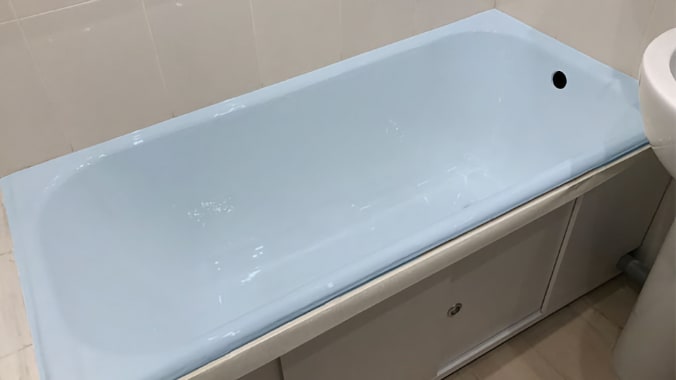 Колеровка ванны