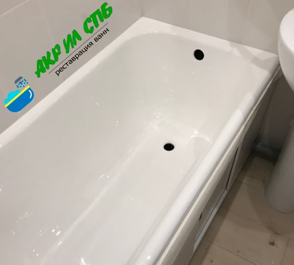 Реставрация ванн жидким мрамором